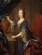 Francois de Troy Portrait of Marie Anne de Bourbon oil painting artist